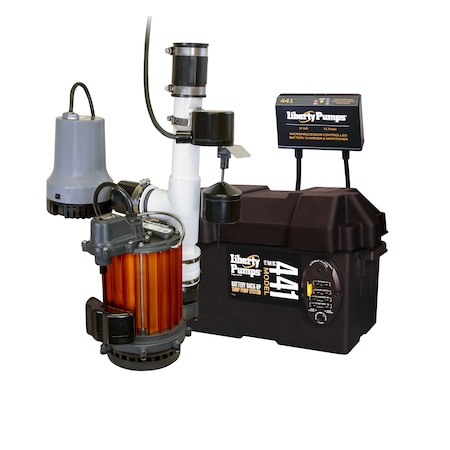 Liberty Pumps PC237-441 1/3 hp Pump Combo Battery BACKUP PUMP PC237-441